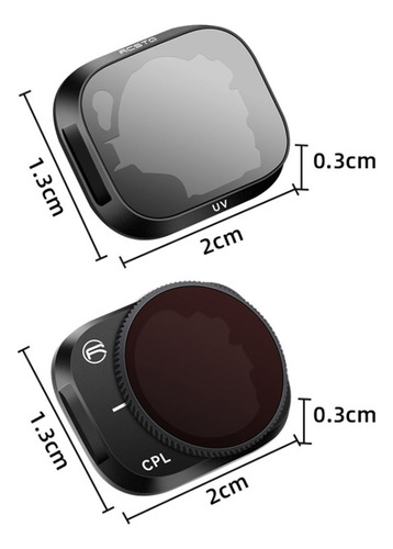 Accesorios De Filtro Para Dji Mini 3 Pro, Estilo: Nd8+nd16+n