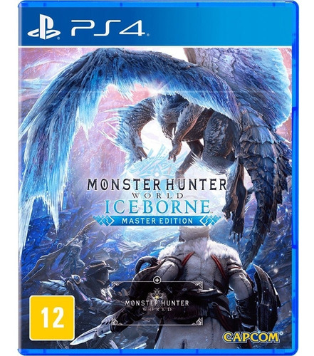 Jogo Midia Fisica Monster Hunter Iceborne Lacrado Para Ps4