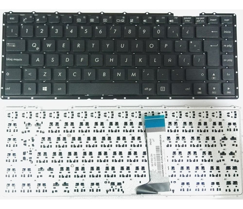 Teclado Negro Para Asus X455 Vm410l Vm410ld Vm490 Vm490l