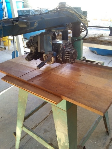 Imagen 4 de 7 de Sierra Manual Radial Industrial Para Carpintería