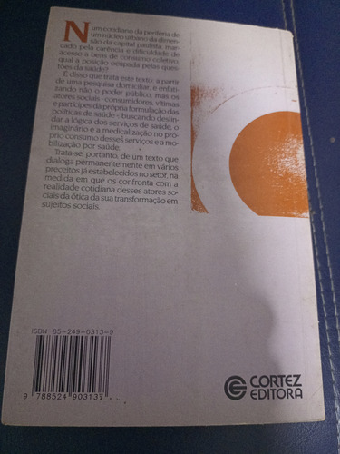 A Saúde Como Direito E Como Serviço (Usado)