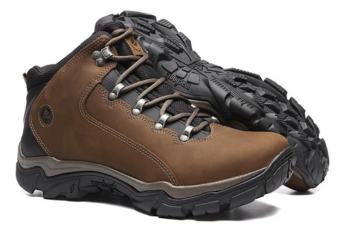 Bota Trilha Coturno Masculino Macboot Tiê 02 Marrom
