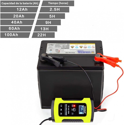 Cargador Bateria Inteligente Tester 12v Carro Moto + Regalos