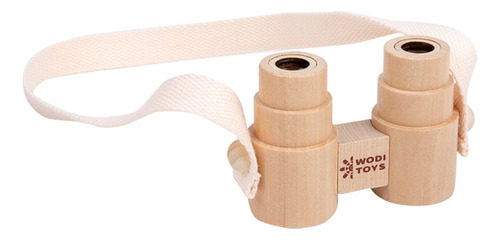 Binoculares De Madera, Divertidos Binoculares Para Niños Peq