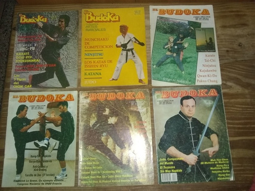 Revista El Budoka. 6 Números. Precio X Unidad (Usado)