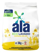 Comprar Pack Jabón En Polvo Ala Matic Ecol M Sol 3kg X7u -