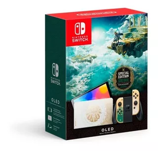 Consola Nintendo Switch Oled 64GB The Legend of Zelda Tears of the Kingdom Edition Totk