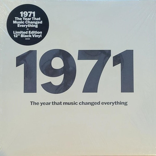 Vinilo 1971 The Year That Music Changed Everything Nuevo