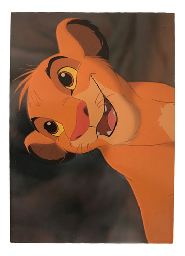 Insert Card Tarjeta Especial Simba El Rey Leon Skybox F1 Dis (Usado)