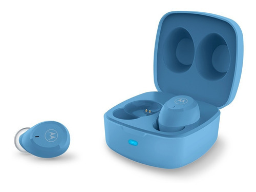 Audifonos Motorola Motobuds 100 Azul True Wireless Color Azul