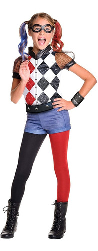 Rubie S Chica De Superhéroes Dc S Harley Quinn Traje G...