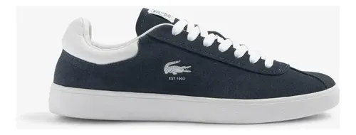Tênis Masculino Lacoste De Camurça Baseshot