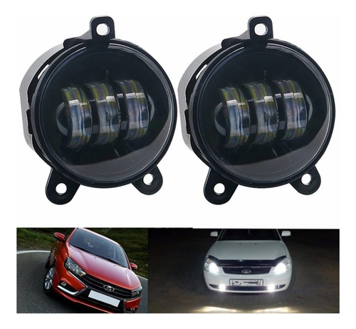 Faro Led Luz Blanca Neblinero Cocuyo 3.5 Pulgadas 5 Led
