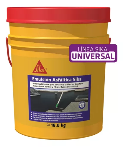 Sika Techo E Impermeabilizante Para Cubierta Y Terraza 3.5kg