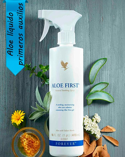 Áloe Firts Liquido Forever Living Primeros Auxilios
