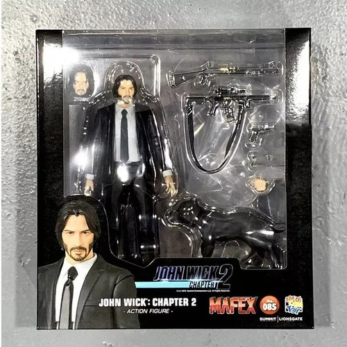 . . Q John Wick Mafex 085 Figura De Ação, Modelo
