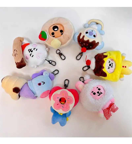 Peluche Con Llavero Sweet Bakery Koya Bt21 - Bts Original