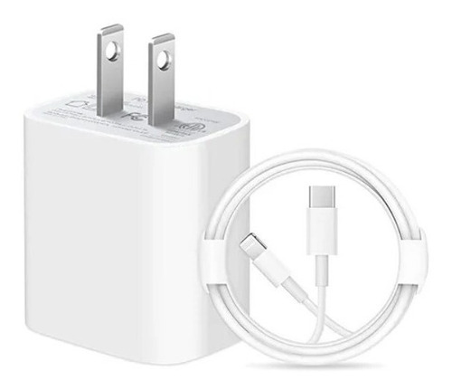 Cable 1m Y Adaptador C A Lightning Para iPhone 8 Original