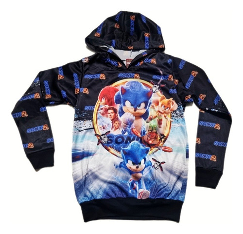 Sudadera Chamarra Full Print Premium Para Niño