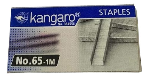 Broches Kangaro Para Abrochadora 65 Caja 1000u