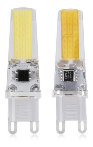 Imagen 2 de 5 de Lampara G9 De Led 5w Alta Potencia Luz Fría Y Calida Cuotas