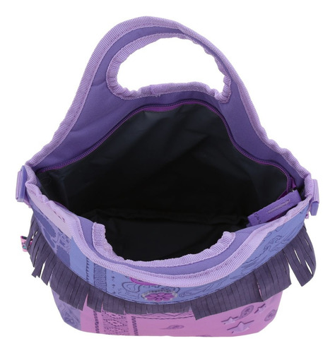 Lonchera Escolar Happy Girl Cowli Hg70253-u Color Violeta
