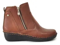 Comprar Botas Mujer Dama Cuero Botinetas Confort Cavatini 52-1598