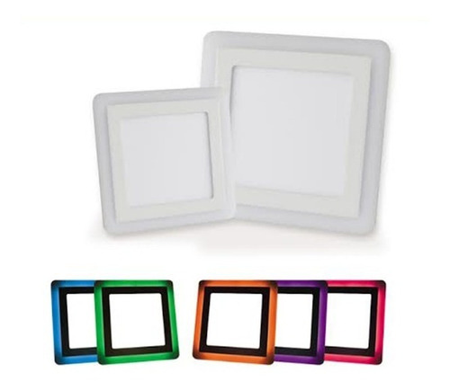 Imagen 1 de 4 de Panel Led Empotrar Bi Color 3+2w 4'' 85/265v 6500k Hammer