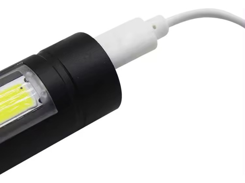 Mini Lanterna Tática Com Led Recarregavel Imediato Top