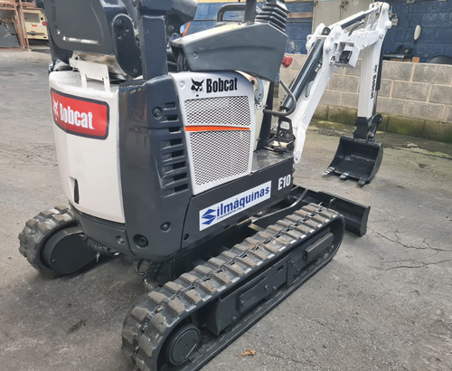 Mini Escavadeira Bobcat Mod. E10 Ano 2023 Com +/- 695.34h