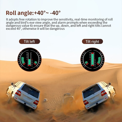 Imagen 6 de 8 de Inclinometro Gps Brujula Altimetro Suv Off Road 4x4