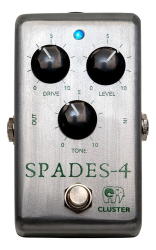 Imagen 2 de 3 de Pedal Para Bajo De Overdrive / Distorsión | Cluster Spades-4