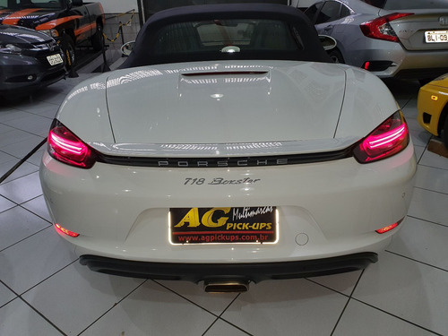 Porsche Boxster 718 2017 Branca Top Pdk 300cv 22000 Km