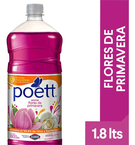 Limpiador Poett 1.8 Lt (1 Unidad)-super