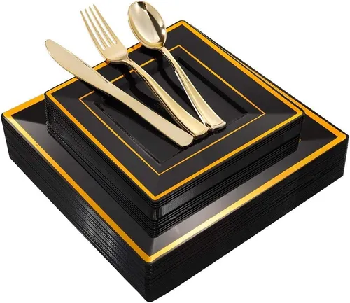 Platos desechables elegantes baratos hot sale