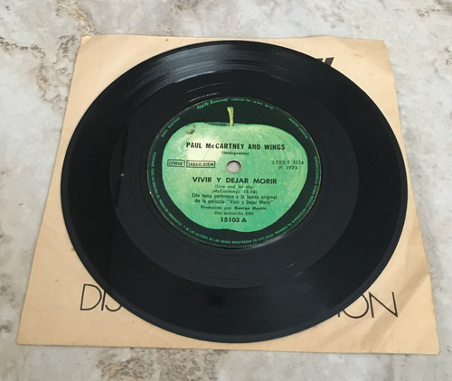 Paul Mccartney And Wings Live And Let Die/ I Lie Around Ep