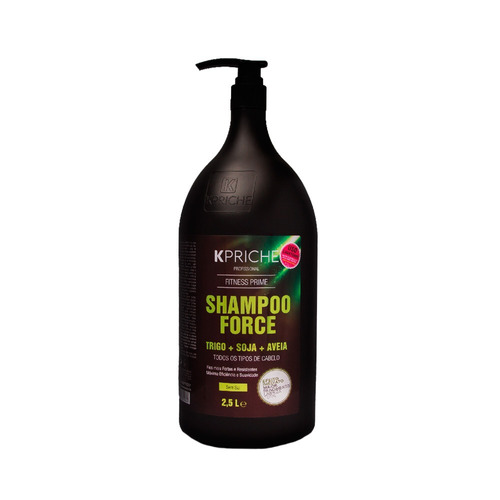 Shampoo Force 2,5 L Kpriche Todos Os Cabelos 