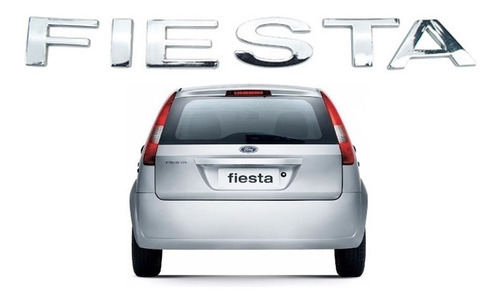 Nome Emblema Fiesta 2003 Até 2013 Cromado 