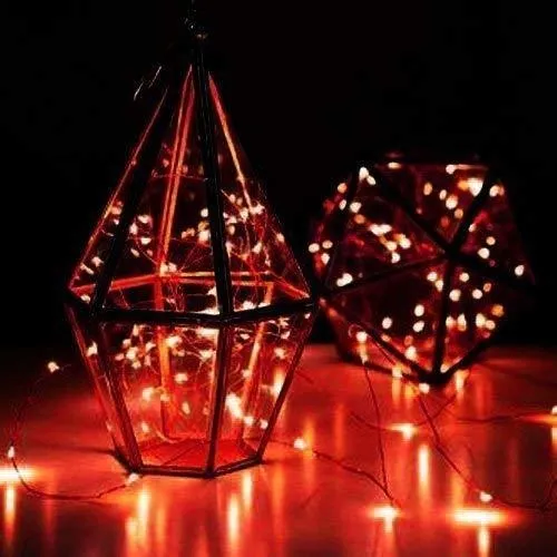 Luces De Hadas Rojas Compatibles Con Er Chen