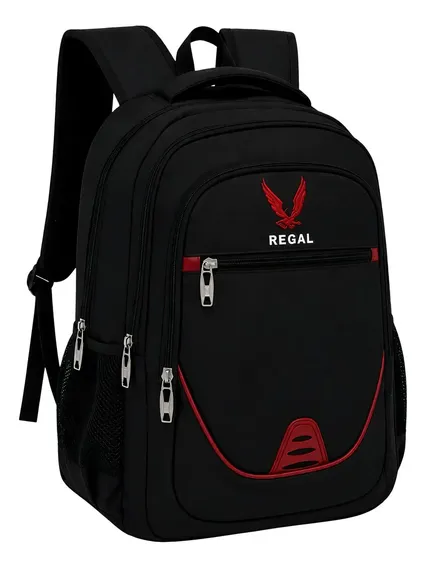 Mochila Escolar Regal Masculina 30 L com Compartimento para Notebook