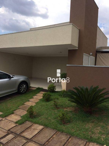 Casa Com 3 Dormitórios À Venda, 165 M² Por R$ 630.000,00 - Residencial Village Damha Rio Preto Ii - São José Do Rio Preto/sp - Ca2375