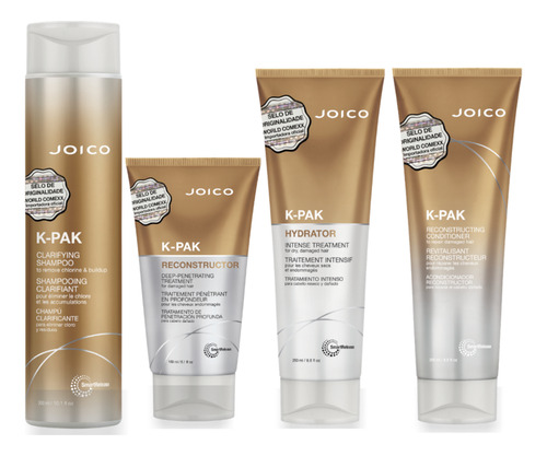 Joico Kit Para Reconstrução Capilar Original E Com Nota