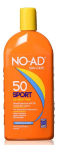 No-ad Sun Care Sport Crema Protector So - mL