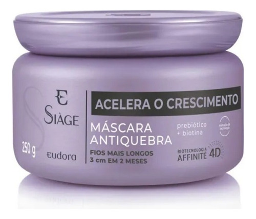 Kit Acelera O Crescimento Siage Eudora 4 Produtos Eudora
