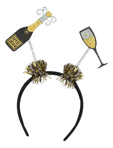 Diadema De Feliz Año Nuevo 2024, Diademas Para Halloween,