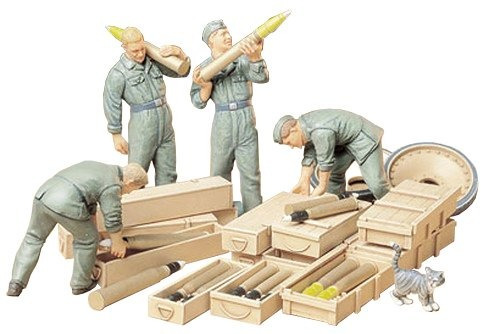 Imagen 1 de 2 de Tamiya Models Set De Carga De Tanques Alemanes