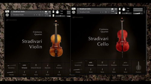 Native Instruments Stradivari Cello + Stradivari Violin Top