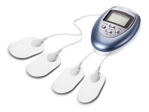 Masajeador Electrodos Tens Electroestimulador Fisioterapia