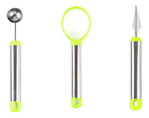 Set De Tallado De Frutas De Acero Inoxidable - Digging Ball,