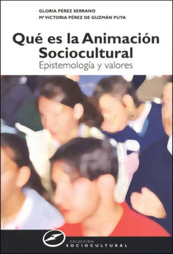 Que Es La Animacion Sociocultural. Epistemologia Y Valores, De Perez Serrano, Gloria. Editorial Narcea En Español